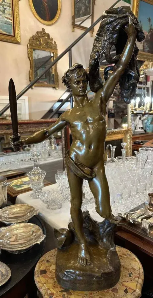 Bronze : Jason et la toison d'or (97cm) - Lanson Susse fondeur